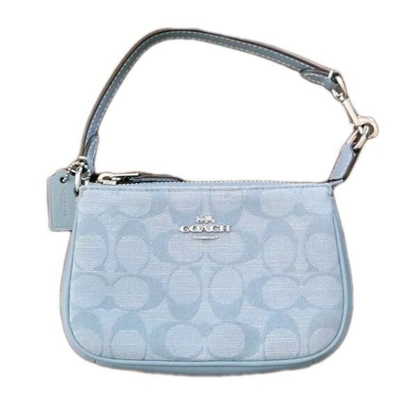 Coach Demin Signature Chambray Nolita SV/Cornflower Multi C1027 - Picture 1 of 7